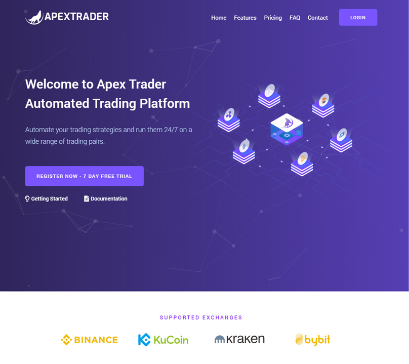 صفحه اصلی Apex Trader