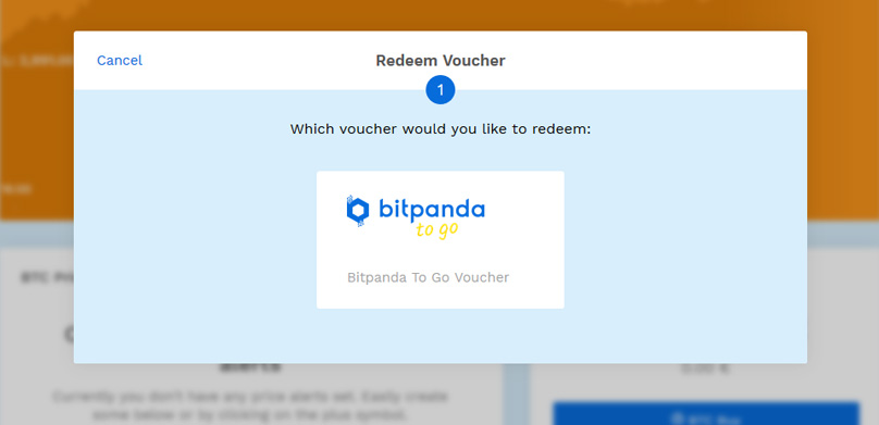 Bitpanda để đi