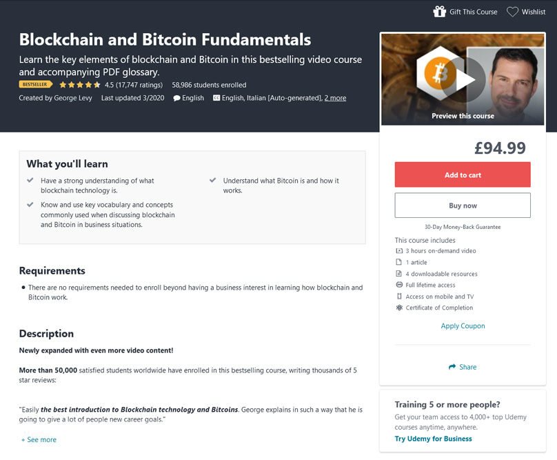 Các nguyên tắc cơ bản về Blockchain và Bitcoin